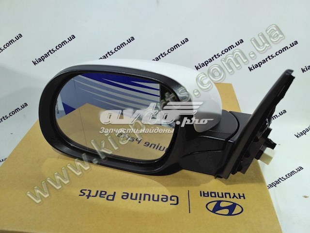 Ліве бічне дзеркало Hyundai/Kia 87610B2920 ціна, від 160.52 USD