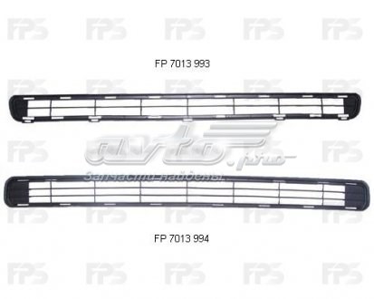 Решітка бампера нижня FPS FP7013994