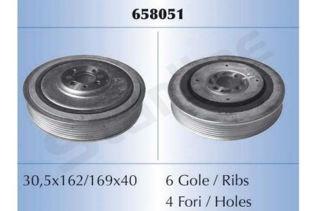 Демпферний шків колінвала Starline RS658051