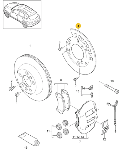  95835280102 Porsche