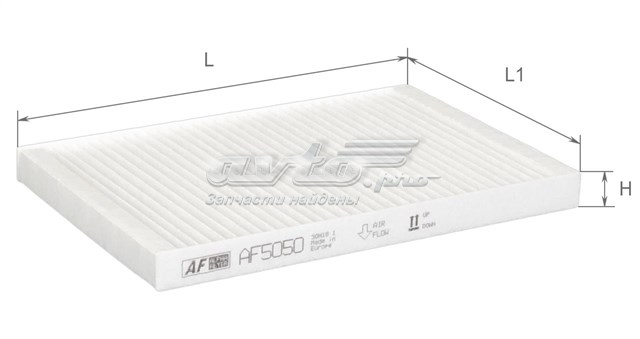 AF5050 Alpha Filter Внутрішньосалонний фільтр