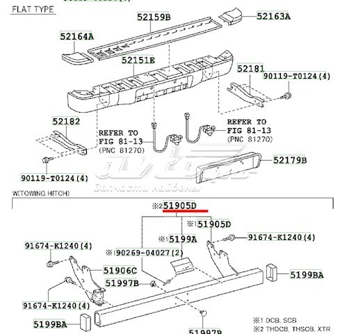 Купити 519050K901 Toyota 