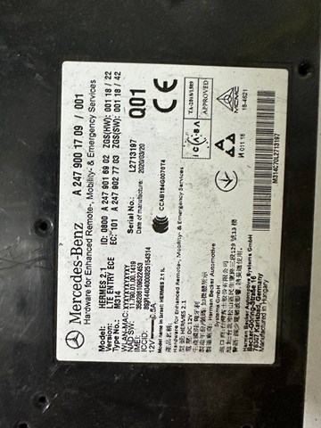  Mercedes A2479001709