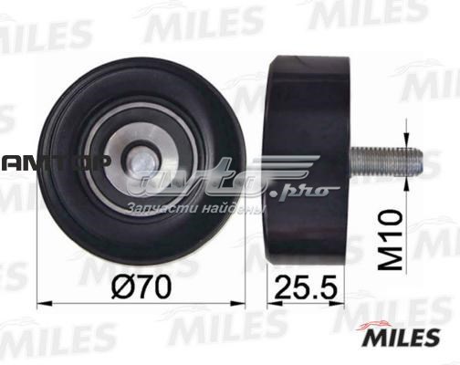 Ролик приводного ременя, паразитний AG03010 Miles