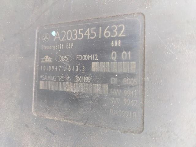 Насос АБС (ABS) головного гальмівного циліндру Mercedes A2035451632 ціна, від 90.15 USD