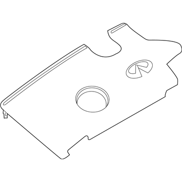 Кришка двигуна декоративна Nissan/Infiniti 140415NA1A ціна, від 63.33 USD