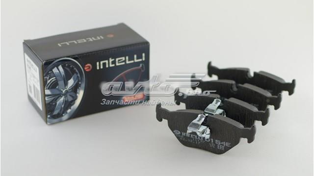 D154E Intelli Колодки гальмівні задні, дискові