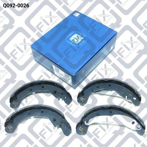 Колодки гальмові задні, барабанні Q-fix Q0920026 ціна, від 19.04 USD