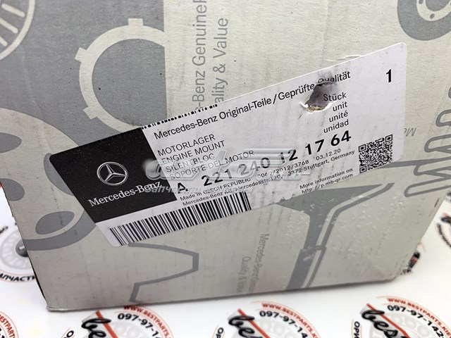Подушка (опора) двигуна лів./прав. Mercedes A221240121764 ціна, від 64.81 USD