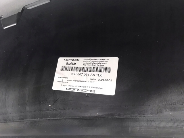  Porsche 95B807061AA1E0