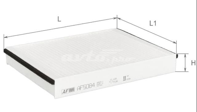 Фільтр повітряний обігрівача Alpha Filter AF5084 ціна, від 3.45 USD