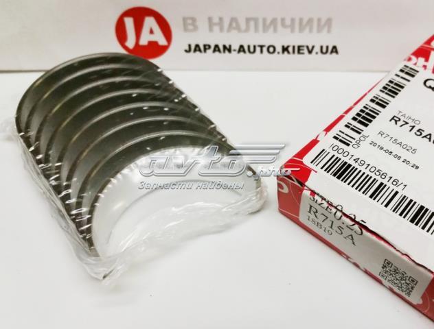 Вкладиші колінвала, шатунні, комплект, 1-й ремонт (+0,25) Taiho R715A025 ціна, від 11.25 USD