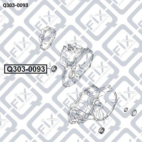 Сальник приводу Q3030093 Q-fix