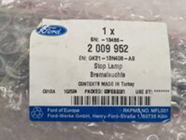 GK2113N408AB Ford Стоп-сигнал заднього скла