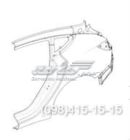 Крило заднє ліве Tesla 1073677S0B