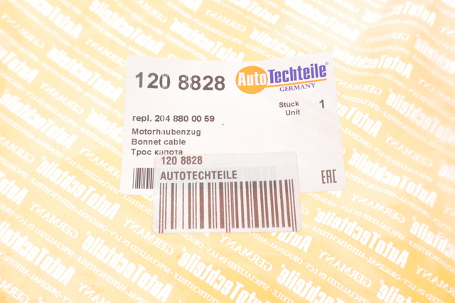 Трос відкриття капота, передній Autotechteile 1208828 ціна, від 22.10 USD