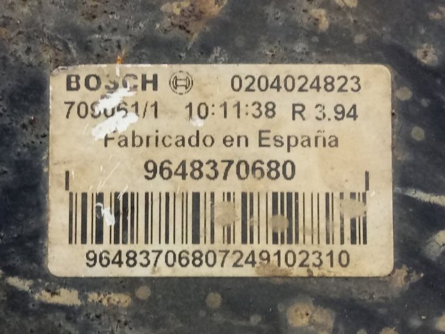  Peugeot/Citroen 204024823 ціна, від 28.09 USD