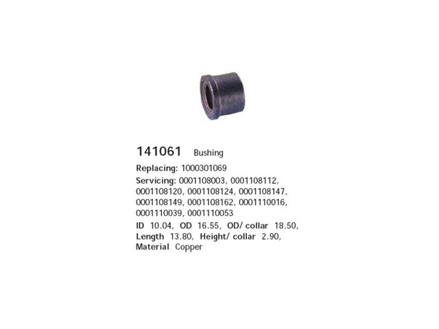 Втулка стартера Cargo 141061 ціна, від 0.26 USD