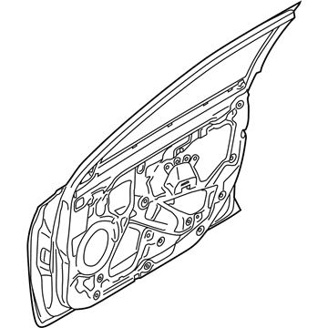 76003J3000 Hyundai/Kia Дверь передня ліва