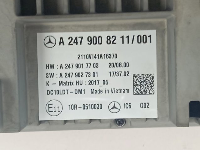 щиток приладу Mercedes A2479008211 ціна, від 361.06 USD