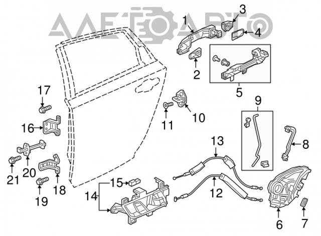 Купити 67950TVAA01ZZ Honda 