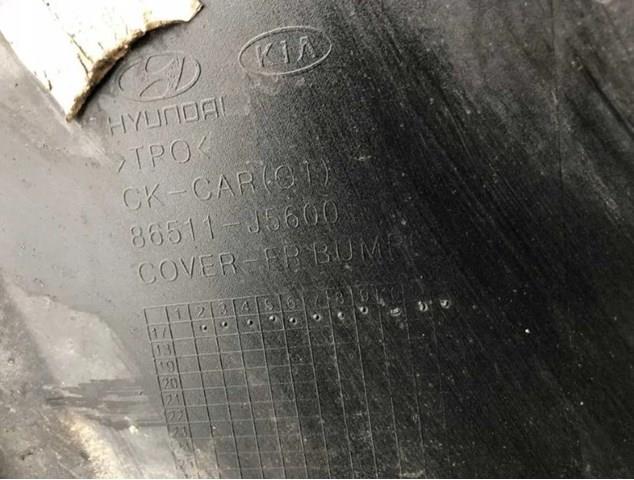 Передній бампер 86511J5600 Hyundai/Kia