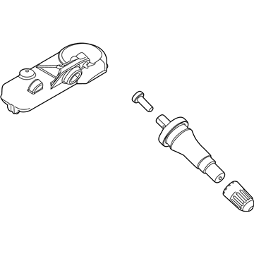 Датчик тиску повітря в шинах Ford TPMS45
