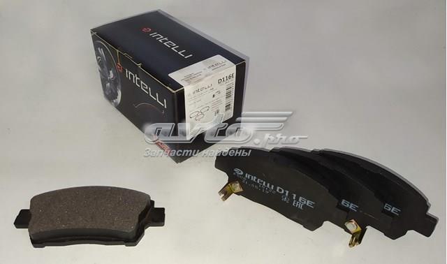 Передні тормозні колодки D116E Intelli