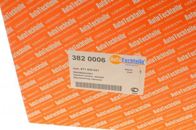Вентилятора пічки 3820006 Autotechteile