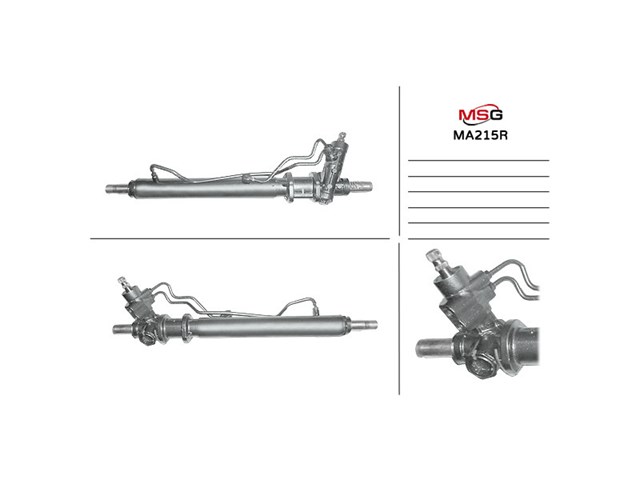MA213R MSG Rebuilding Рейковий рульовий механізм