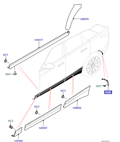 Купити LR092698 Land Rover 