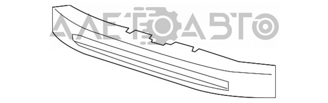 FP7439941 FPS Наповнювач бампера переднього