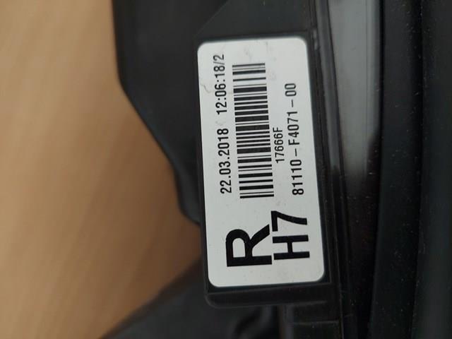 81110F4071 Toyota Основна фара - вставка