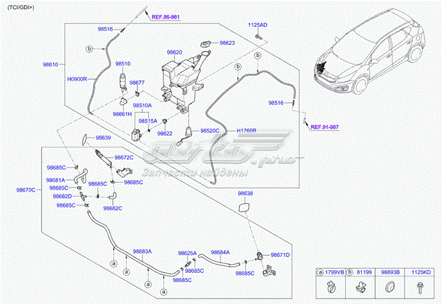  98620A2100 Hyundai/Kia