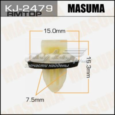 KJ2479 Masuma кліпса (пістон кріплення молдинга двері)