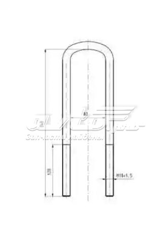 Купити RD512622 Rider Стремянка ресори (TRUCK)