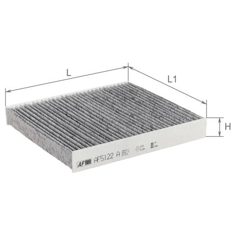 Купити AF5122A Alpha Filter Фільтр салону вугільний