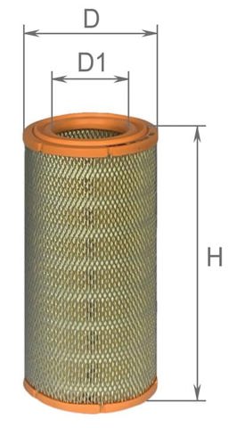 Елемент повітряного фільтра Alpha Filter AF0127 ціна, від 12.24 USD