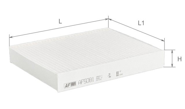 Купити AF5081 Alpha Filter Фільтр салону вугільний