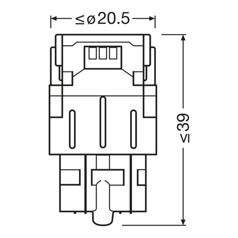  Osram 7515DWP2BL
