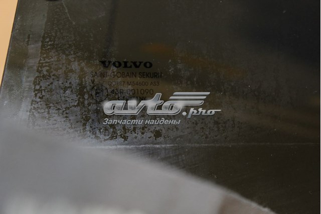 31386798 Volvo Скло задніх дверей, лівих