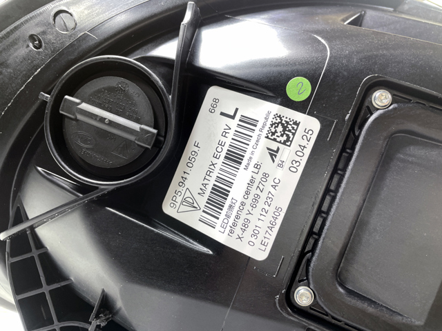  9P5941113D Porsche
