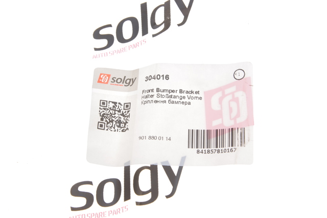 304016 Solgy Кріплення бампера переднього