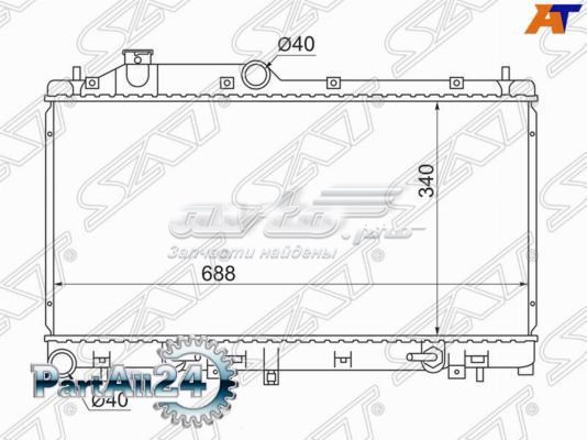 Радіатор SB0005BL SAT