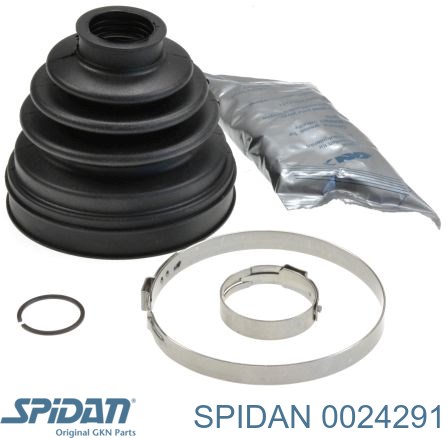 0024291 GKN-Spidan Пильник ШРКШ внутрішній, передній півосі