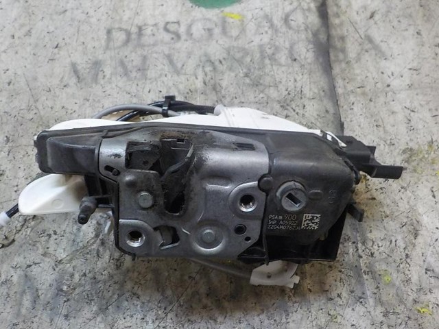 9801690080 Peugeot/Citroen Замок водійських дверей
