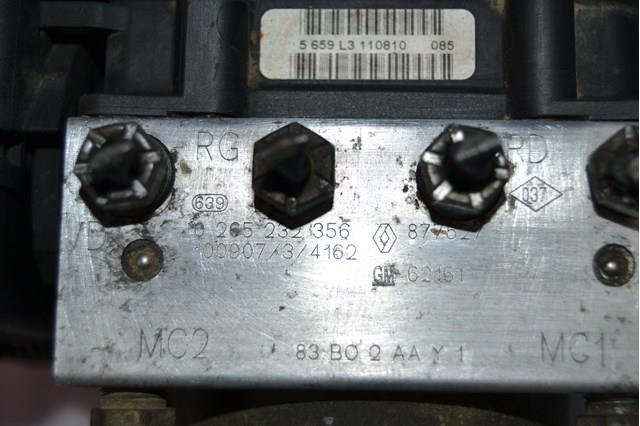 Блоки ABS Renault (RVI) 0265232356