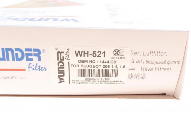 Елемент повітряного фільтра Wunder WH521 ціна, від 3.42 USD