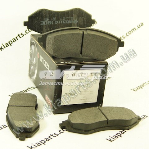 Гальмівні колодки Intelli D411E ціна, від 10.63 USD