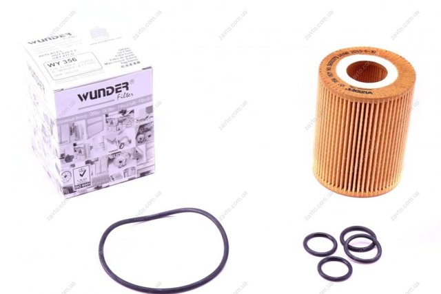 Масляний фільтр двигуна Wunder WY356 ціна, від 5.34 USD